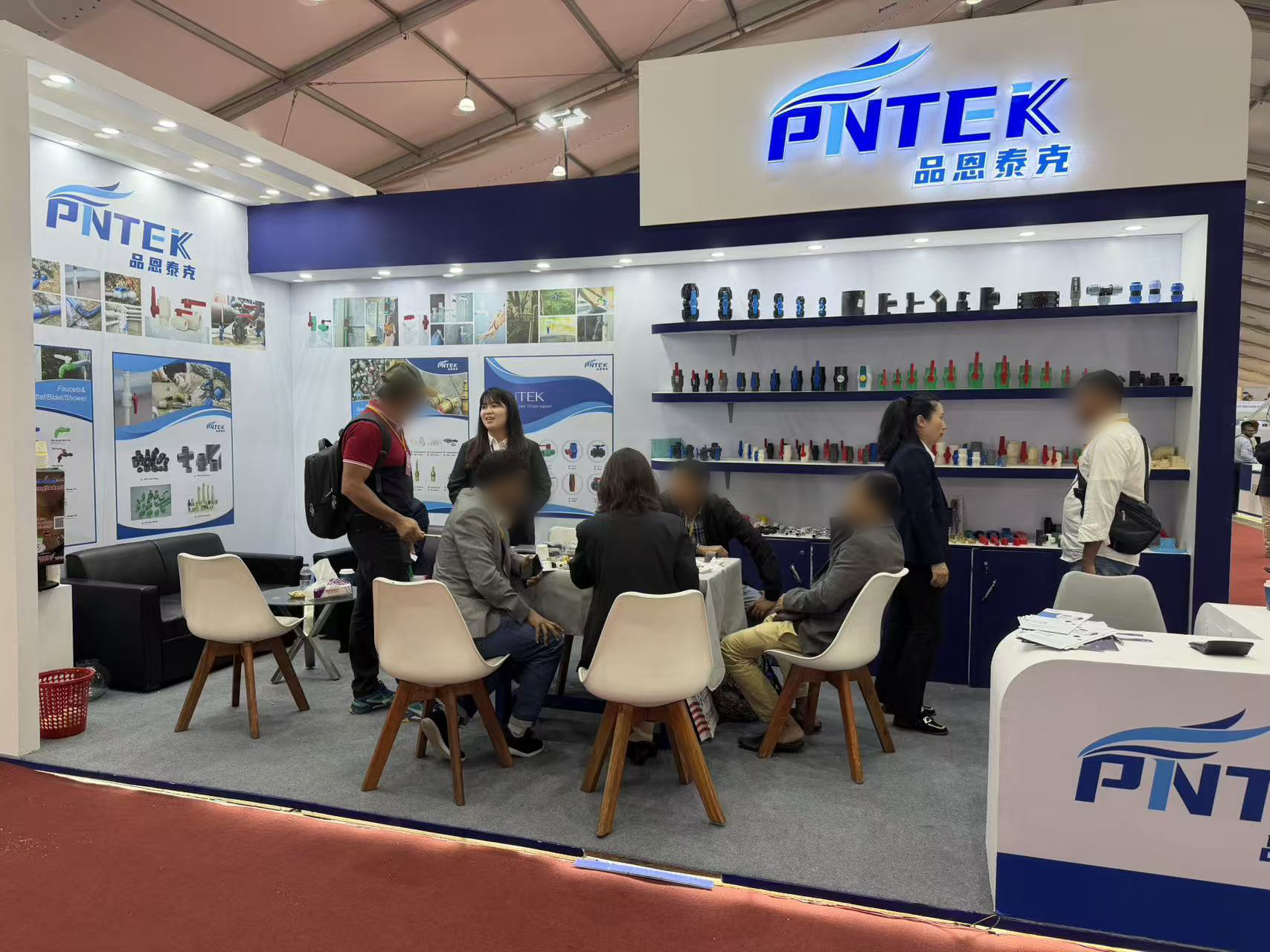 IPF Bangladesh plastic valves exhibition booth