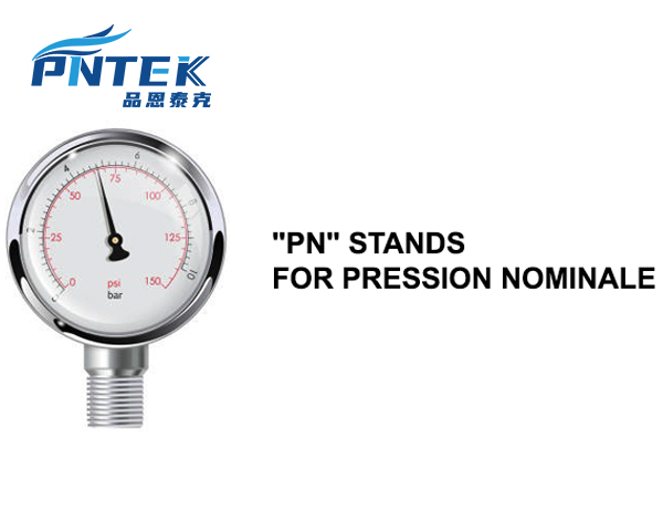 A chart showing different pressure rating systems like PN, Class, and CWP