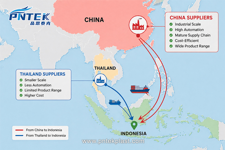 China vs Thailand PVC Valve Suppliers