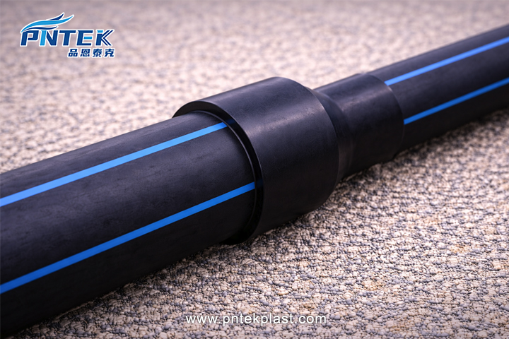 HDPE reducing socket with different sized ends