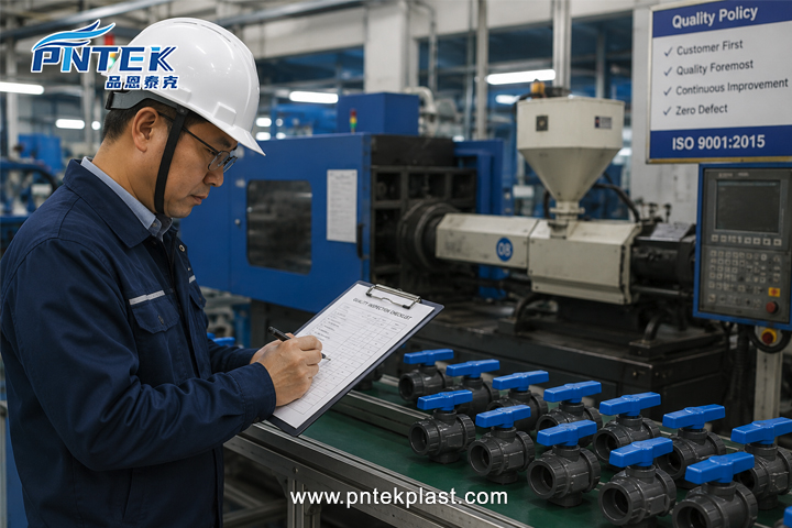 ISO 9001 Quality Management in Factory