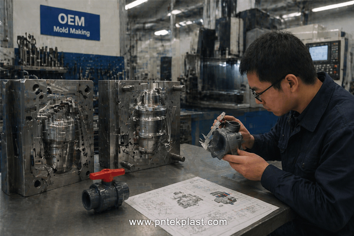 OEM PVC Valve Mold Making
