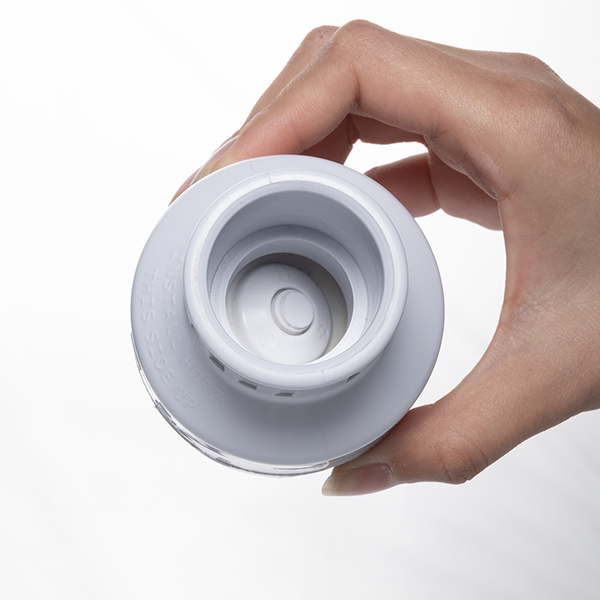 A diagram showing the internal flap and seal of a PVC check valve, the common failure points
